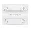 Bespoke white a6 shallow magnetic closure folding retail thin product gift mailer box