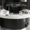 Modern style white black lacquer kitchen island round kitchen cabinets