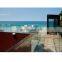 Aluminum Base Shoe Glass Railing Design Balcony Frameless U Channel glass balustrade