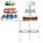 High Quality Transparent Acrylic Three Layer Cake Stand
