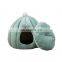 High quality many sizes colorful custom cheap warm detachable shark pet house for cats and dogs
