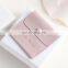 PandaSew Custom Printed Logo Mini Envelope Jewelry Bag Snap Button Closure Luxury Microfiber Jewelry Pouch