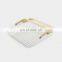 kitchen bath toy organizer metal wire mesh fruit storage basket with wooden handle