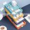 Drawer Desktop Storage Box for Office Desk Shelf Sorting Cabinet Dormitory Storage Box