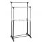 Popular stainless steel clothes rack household folding clothes drying rack easy to assemble Clothing Organizer