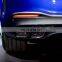 Genuine Rear Lip with tips For 2020 Benz GLE W167 modified GLE63 AMG Diffuser with exhaust pipe