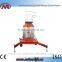 18M Vertical Man Lift Mobile Telescopic Cylinder Platform