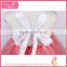Cream Girls Dress pink gauze feather flower braces skirt fluffy voile girl's dress children frocks designs