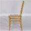 Best selling gold color wood wedding chairs solid wood chiavari chairs
