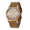 REDEAR 5003 Lover's Quartz Watch Movement Bamboo Watch Case Leather Band Watch High Quality