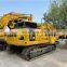 Low working hours komatsu pc130 pc130-7 crawler excavator