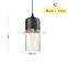 Chandelier Lamp Pendant Ceiling 1.5 m Crystal Droppers Black Metal Frame Light