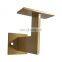 Low price building hardware stainless steel wall shelf good brass shelf bracket
