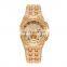 2020 Mens Wholesale Fashion Trendy Luxury Stainless Steel Bling Wrist Watch For Women