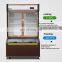 Commercial  large vegetables drink display freezer cooler restaurant BBQ meat refrigerator preservation freezing cooler display