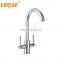 LIRLEE OEM ODM Durable Double Handle stainless steel wash basin mixer