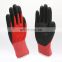 Wholesale Cheap Touch Screen Work Gloves Hand Protective Safety Gloves Manufacturer Black Nitrilo Guantes