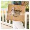 Cheap Promotional Natural Color Laminated Reusable eco Shopping jute Bag tote bags with custom printed logo