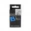 YX-12WE XR-12WE compatible label tape Black on White 12mm ribbon used for casio ez label printer