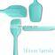 4 Piece Silicone Spatula Set, Flexible Heat Resistant Non-scratch Baking Cooking Rubber Spatulas