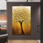 DIY Hand-painted oil painting Rose Oil painting home decoration