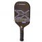 Custom New Titanium carbon friction surface PP foam injection Edgeles Thermoformed Pickleball Paddle