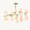 Modern Bubbles Ball Chandelier Frosted Glass Shade Pendant Light Fixture Home Office Ceiling Hanging Hall Living Room Decor