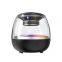 Portable BT Wireless Speaker Stereo Sound Party Colorful Light Transparent Wireless RGB Speakers