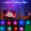 wifi smart star projector Led laser galaxy projector music night light starry sky moon wireless App control decor table lamp