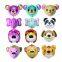 New Arrival Cartoon 4 D Bear Head Foil Helium Balloons Globos Animal Cartoon Balloon for Birthday Party Decoration