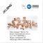 J9016 Copper fitting coupling without stop