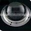 120 degree 78mm optical glass led lens with gasket kit