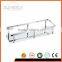 Stainless steel bath shelf, stainless steel single tier rack, 831 basket shelf