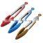 2-Piece Tong Set - 9" Salad Tongs / 12" Barbecue (BBQ) Tongs - Stainless Steel Food Tongs