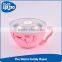 OEM factory supply custom stainless steel serving bowl with lid