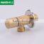 Free sample brass cartridge triangle angle valve