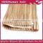 top quality blonde PU Skin Weft extension