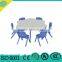 kids kindergarten plastic chair,wood and iron indoor furniture