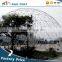 supply all kinds of dome 2000 seater tent,clear dome tent