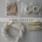 natural expanded rawhide roll for dog chews