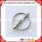 Zinc plated & Nickel plaed O shape linch pin hitch pin clip single winded in China Rigging Hardware