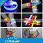 remote control led wristband High Visibility Outdoor Sports Light Up Glow Wristband, Red