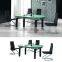 temper glass dining room tables(ST-026B)