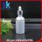 30ml glass dropper bottle white