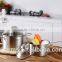 Modern kitchen designs stainless steel mini sauce pots