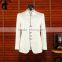 Chinese Style Standing Collar Tailor Made/ Custom Made/Bespoke Suit For Men