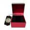 Custom Pink Velvet Paper Watch Git Case For Women.