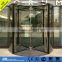 All glass automatic revolving door, CE UL ISO9001 certificate