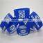 custom qr barcode band silicone barcode engraved band