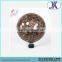 Outdoor Blue and clear color mixed mosaic gazing globe